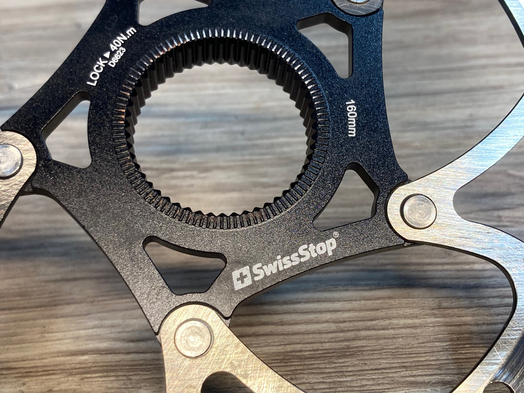 JH638 スイスストップ Swissstop カタリスト Catalyst PRO ディスクブレーキ ローター Φ160 センターロック 1.85mm