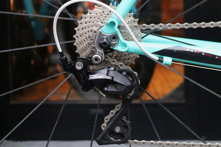 ビアンキ BIANCHI ヴィアニローネ VIA NIRONE 7 2012モデル 57サイズ シマノ 105 R7000 MIX 11S アルミ ロードバイク 【東京南麻布店】