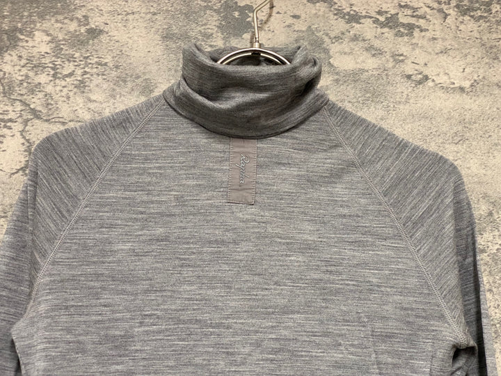 JX644 ラファ Rapha WINTER BASE LAYER ハイネック 長袖 ベースレイヤー グレー XXS