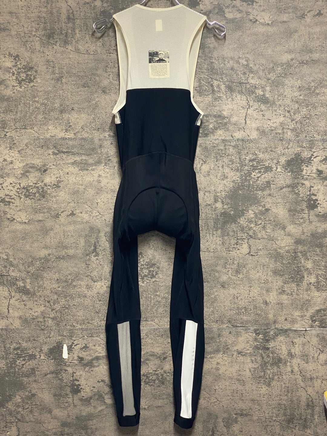 KR407 ラファ Rapha CLASSIC WINTER TIGHTS WITH PAD ビブタイツ 黒 S 裏起毛