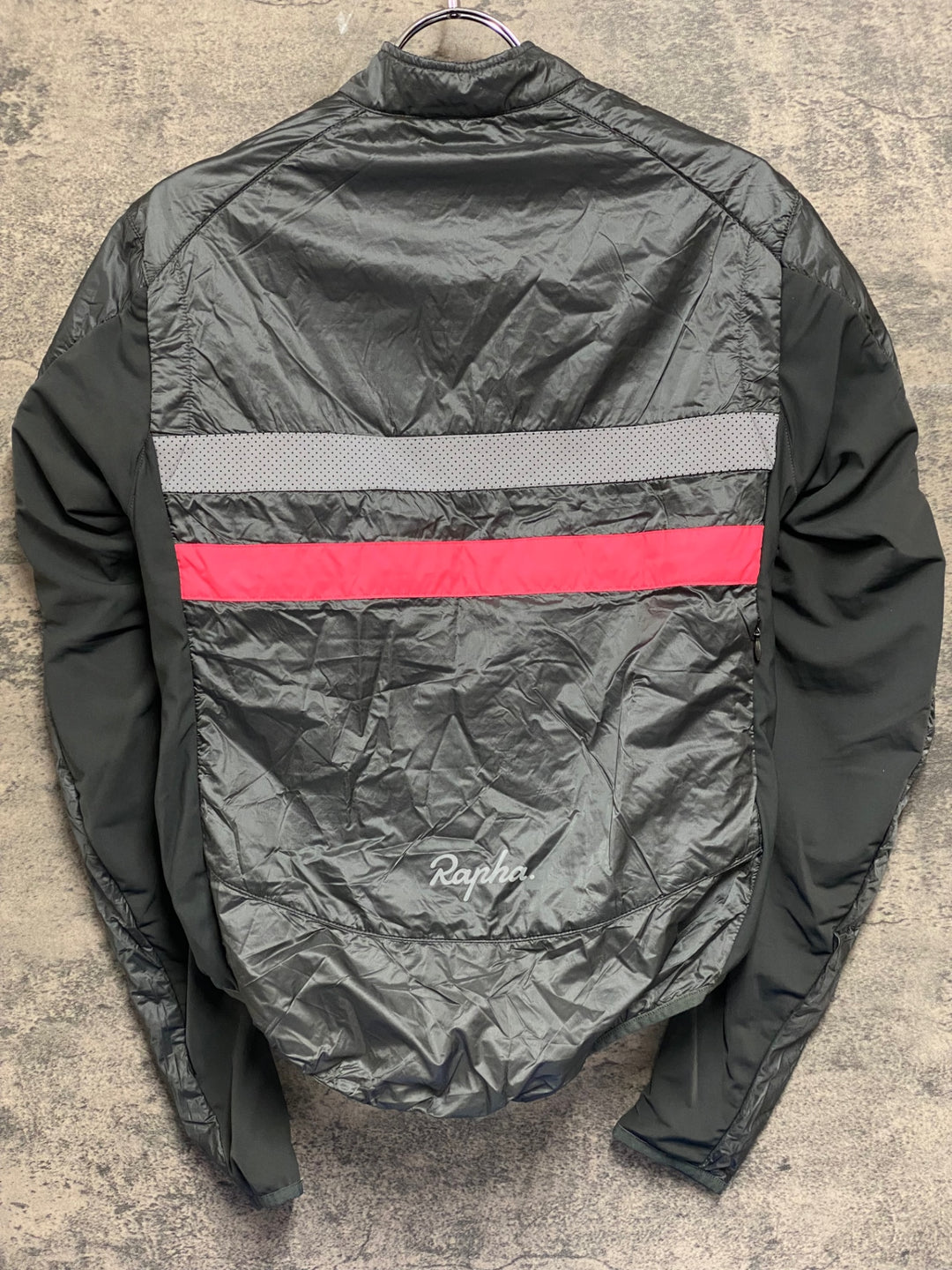JV226 ラファ Rapha BREVET JERSEY 長袖 サイクルジャージ オリーブ S