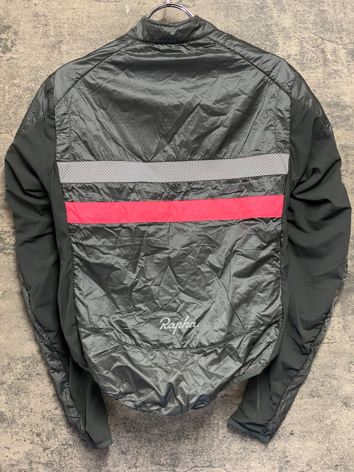 JV226 ラファ Rapha BREVET JERSEY 長袖 サイクルジャージ オリーブ S