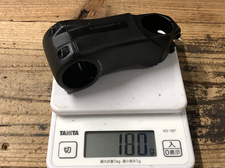 KD025 スペシャライズド SPECIALIZED S-WORKS Venge Stem アルミステム Φ31.8 80mm 6°