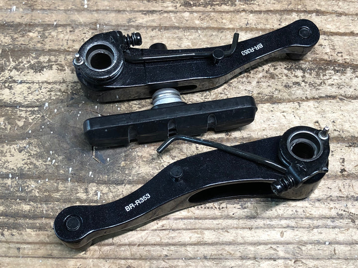 IU384 シマノ SHIMANO BR-R353 コンパクト V ブレーキ セット ※シューホルダー欠品