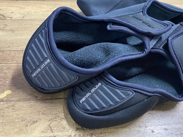IW131 パールイズミ PEARL iZUMi シューズカバー 黒 L 裏起毛