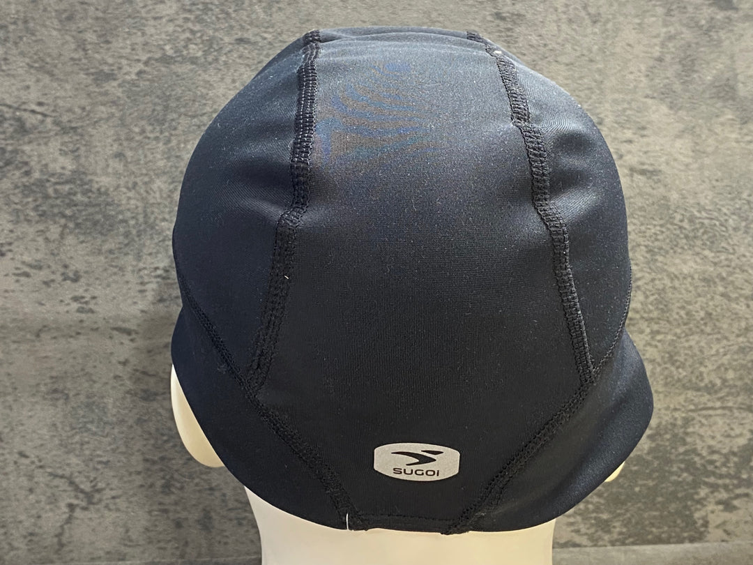 JV574 スゴイ SUGOi SubZero Skull CAP サイクルキャップ ビーニー 黒 ONESIZE 黒 裏起毛