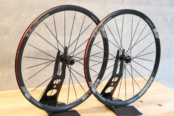 ヴィション VISION TEAM 30 DISC アルミ チューブレスレディ ホイールセット シマノ 11/12S 【さいたま浦和店】