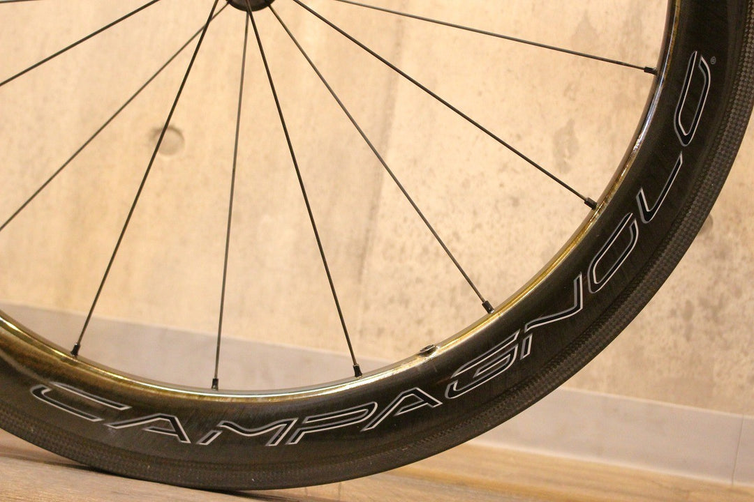 決算SALE カンパニョーロ CAMPAGNOLO ボーラ BORA WTO 60 カーボン チューブレス ホイールセット シマノ 11/12S 19C【名古屋店】