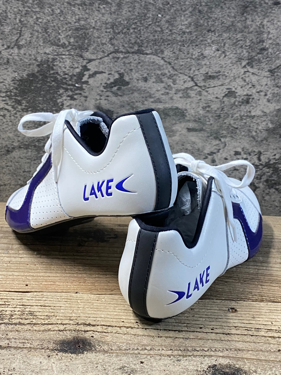 JZ340 レイク LAKE CX1 ビンディングシューズ 白青 EU41 ※未使用