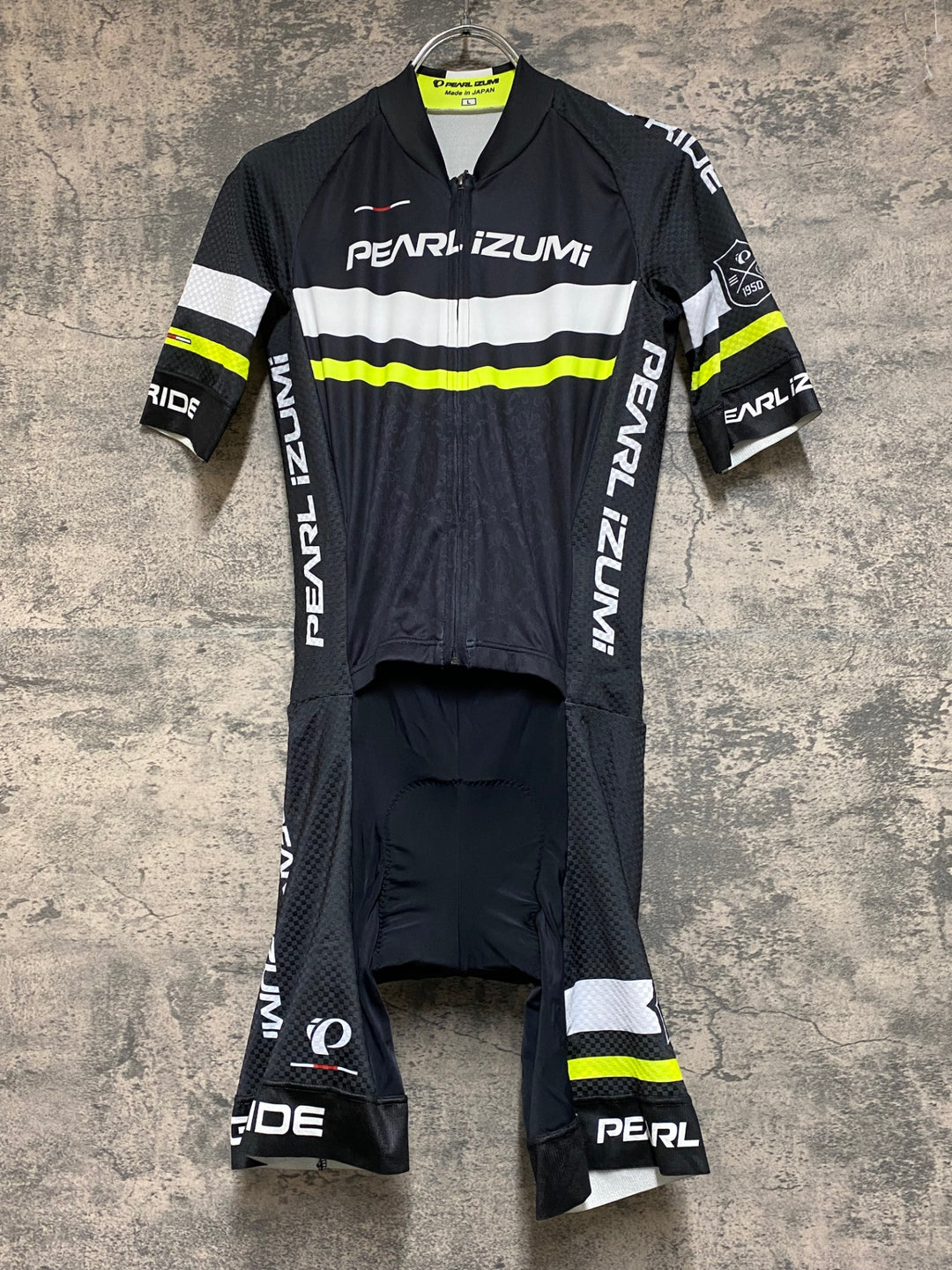 JK676 パールイズミ PEARL iZUMi 半袖 ワンピース 黒 M