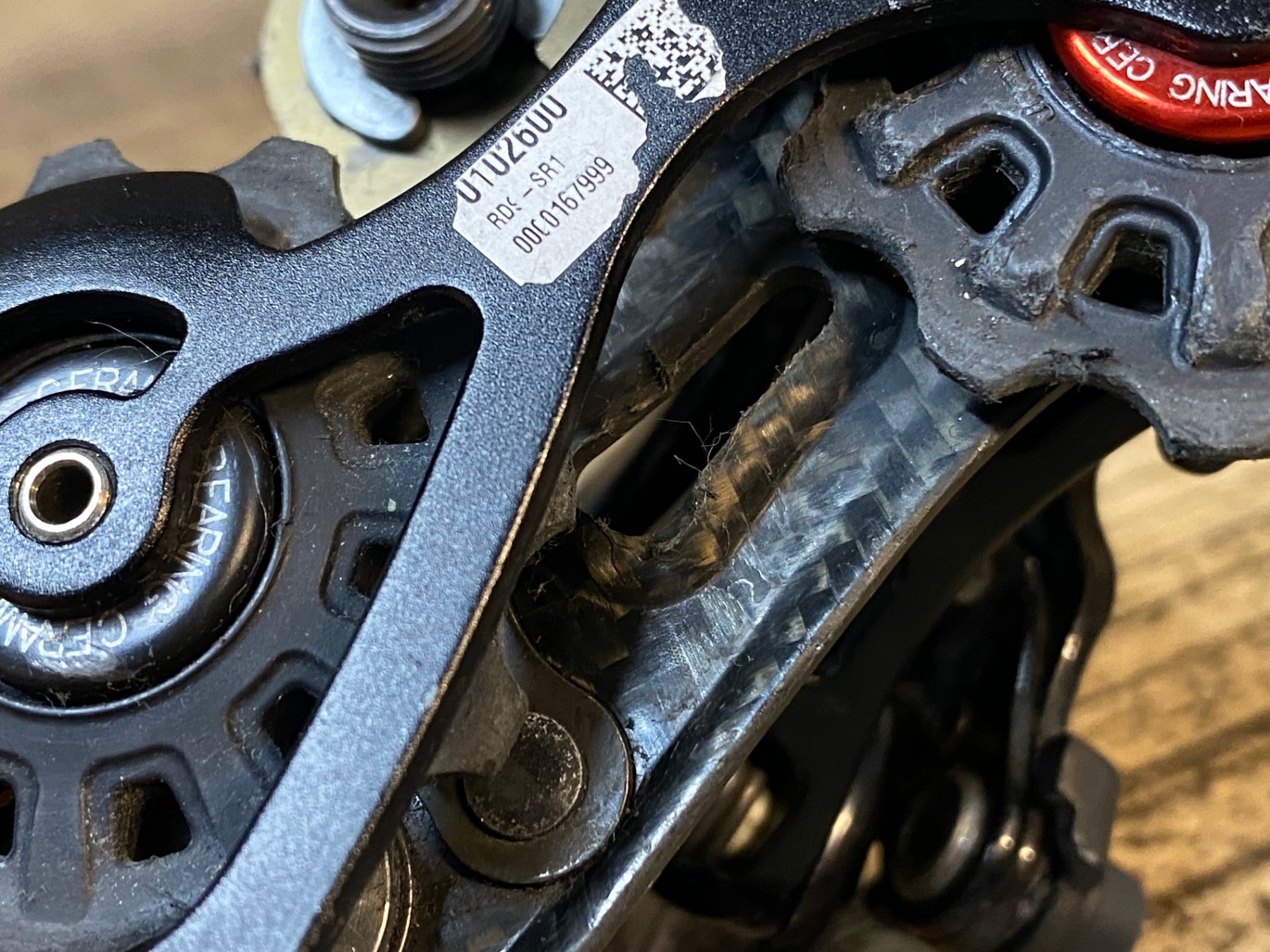 JO986 カンパニョーロ CAMPAGNOLO スーパーレコード SUPER RECORD リア