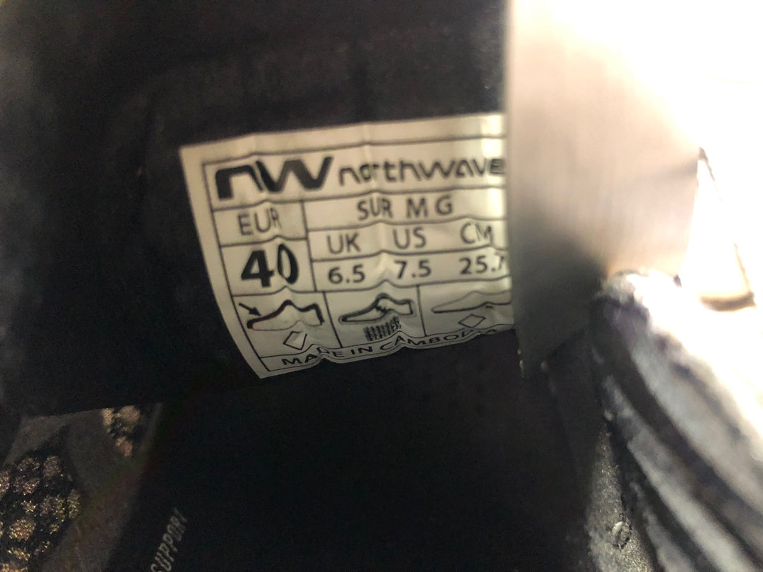 JG194 ノースウェーブ NORTH WAVE MISTRAL PLUS ビンディングシューズ SPD-SL EU40