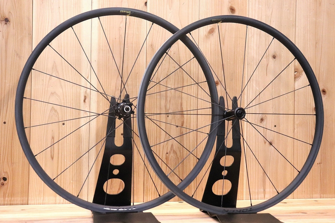 トーケン TOKEN DHUEZZ アルミ クリンチャー ホイールセット シマノ 11S/12S 18C 【芦屋店】