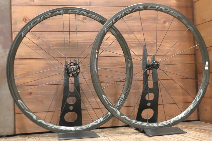 カンパニョーロ CAMPAGNOLO ボーラワン BORA ONE 35 AC3 カーボン チューブラー ホイールセット カンパ11S/12S 【東京南麻布店】