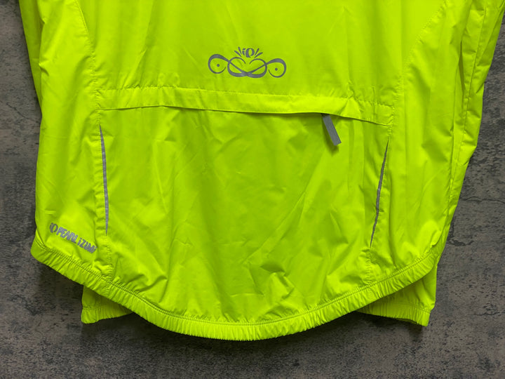 KB235 パールイズミ PEARL iZUMi 長袖 ジャケット 黄 ※タグ劣化 汚れ サイズ不明