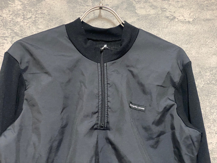 JN964 パールイズミ PEARL iZUMi 長袖 ミドルレイヤー 黒 L 裏起毛