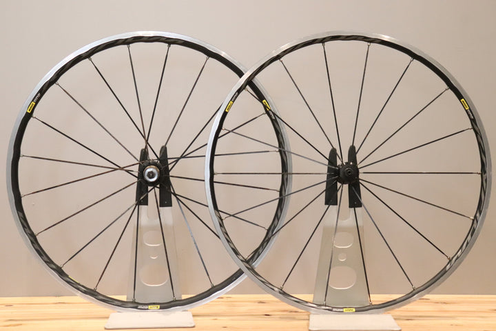訳アリ マヴィック MAVIC キシリウム エリート KSYRIUM ELITE UST アルミ チューブレスレディ ホイールセット シマノ11S/12S 【仙台店】