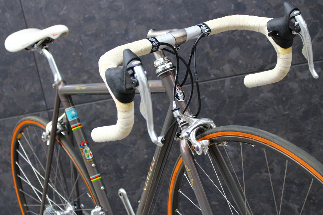 チネリ CINELLI ジーニアス GENIUS 45ANNIVERSARIO 45周年 1993モデル カンパニョーロ レコード Mix 8S クロモリ ロードバイク 【福岡店】