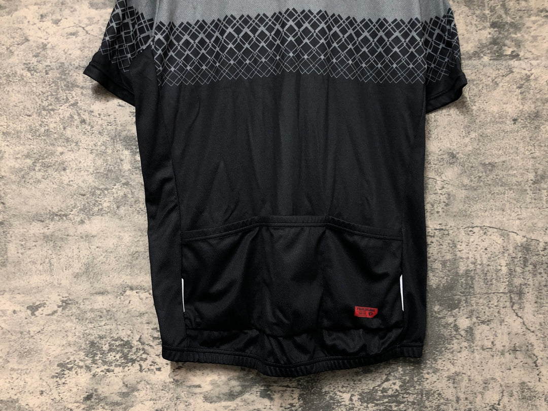 JW272 パールイズミ PEARL iZUMi 半袖 サイクルジャージ グレー 黒 XL
