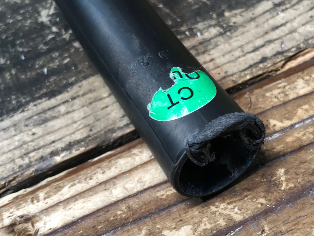 JC767 キャニオン CANYON CP0018 T-Bar カーボン 一体型ハンドル 90mm ※レバークランプ部のマーキング痕, ハンドル固定ボルト無し