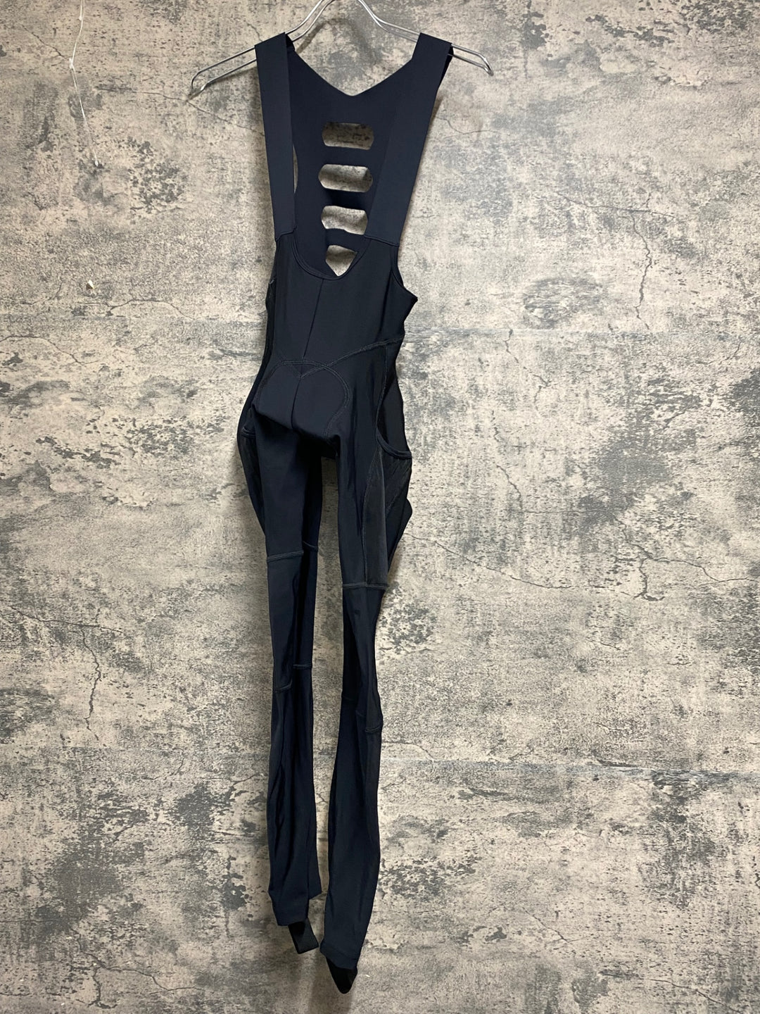 KH935 ジェッセージ GSG ビブタイツ 黒 M 裏起毛