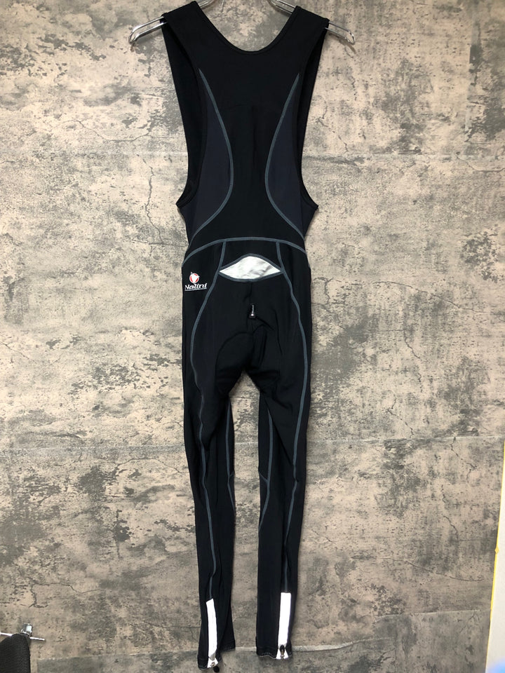 KD351 ナリーニ NALINI ビブタイツ 黒 M 裏起毛