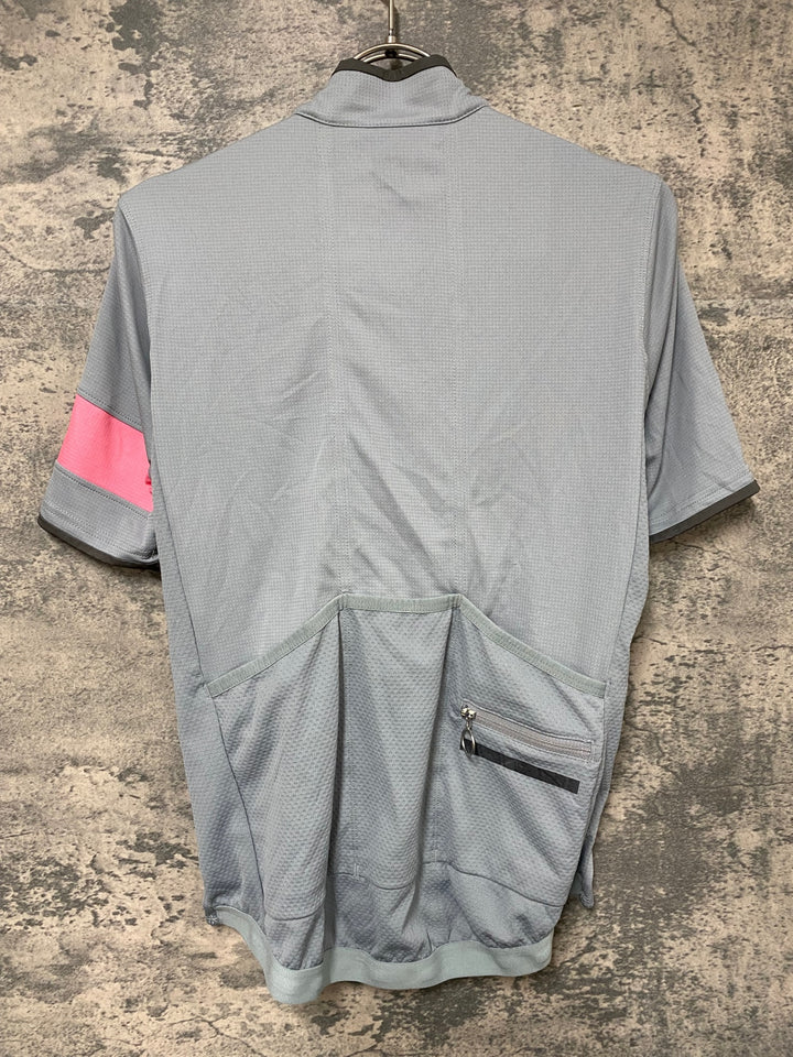 JV244 ラファ Rapha SUPER LIGHTWEIGHT JERSEY 半袖 サイクルジャージ グレー S