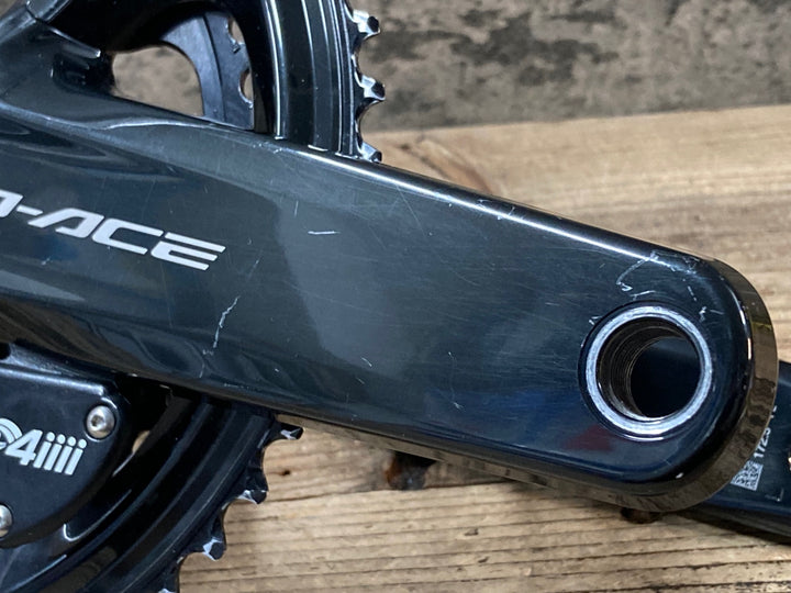 JL034 4iiii PRECISION PRO シマノ SHIMANO デュラエース DURA-ACE FC-R9200 172.5mm 54/40T 接続確認済み ※パワーメーターヒビあり