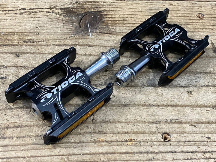 JW143 タイオガ TIOGA シュアーフット コンパクト SureFoot COMP フラットペダル 黒