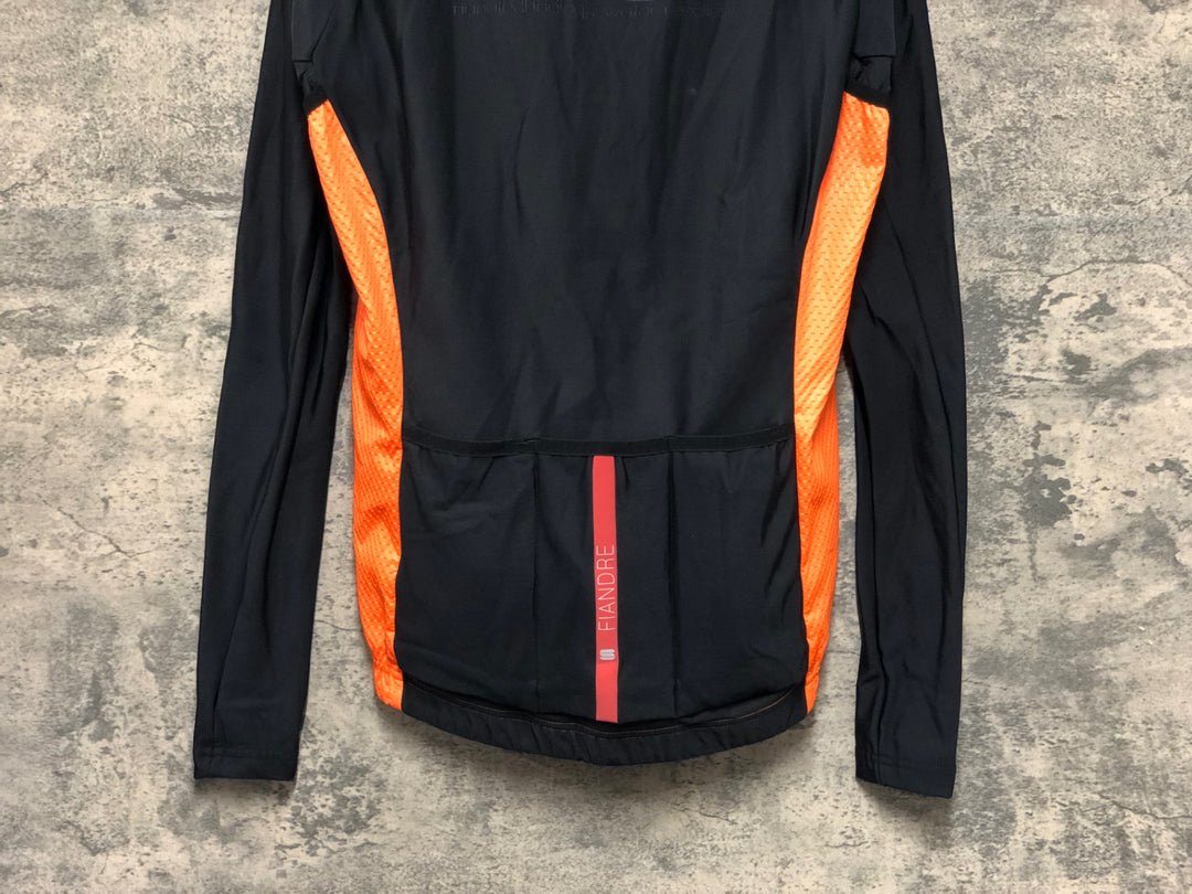 KM224 スポーツフル sportful FIANDRE STRATO JACKET 長袖 サイクルジャケット オレンジ M