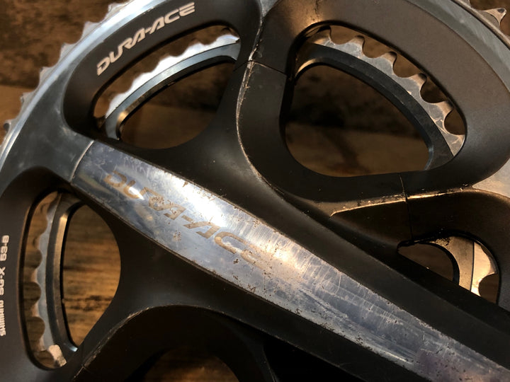 JO465 シマノ SHIMANO デュラエース DURA-ACE FC-7900 クランクセット 170mm 53/39T ※腐食 傷大 ジャンク