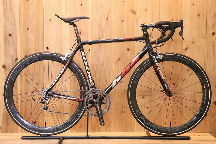 ルック LOOK 585 ULTRA 2007年モデル Mサイズ カンパニョーロ コーラス 10S カーボン ロードバイク 【芦屋店】
