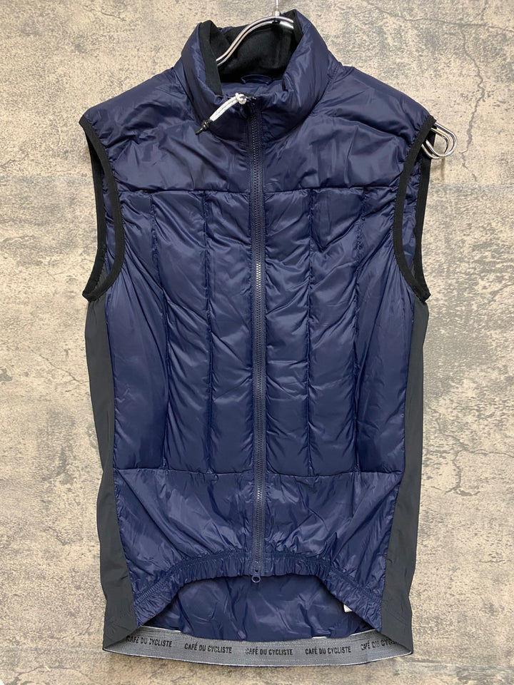 KS235 カフェドシクリステ cafe du cycliste ALEXIA Unisex サイクルベスト ジレ 紺 S