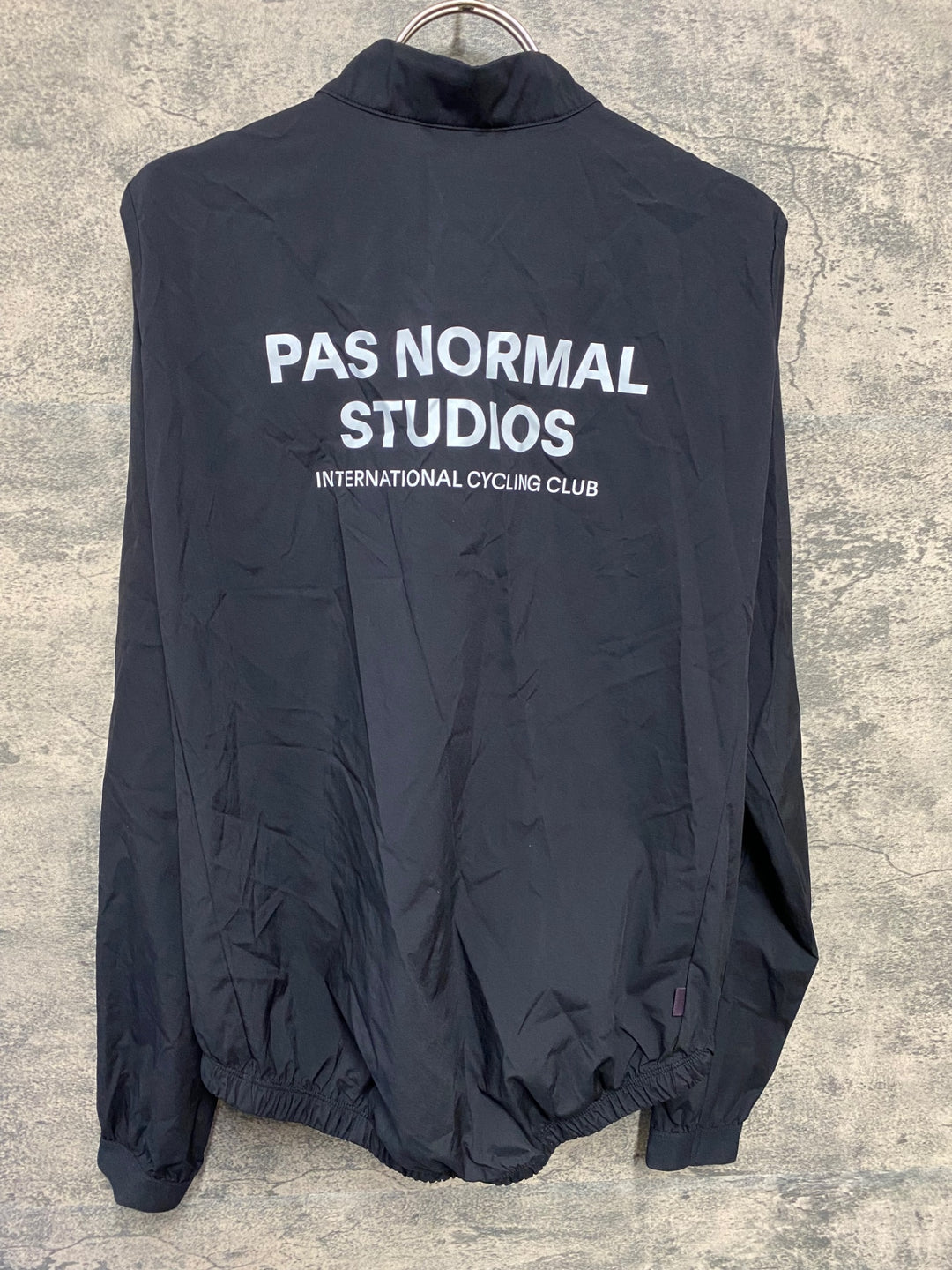 KA572 パスノーマルスタジオ PAS NORMAL STUDIOS STOW AWAY JACKET 長袖 ウインドブレーカー 黒 L