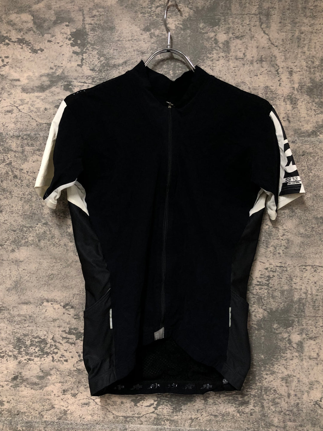 JR297 アソス ASSOS SS.13 半袖 サイクルジャージ 黒 M