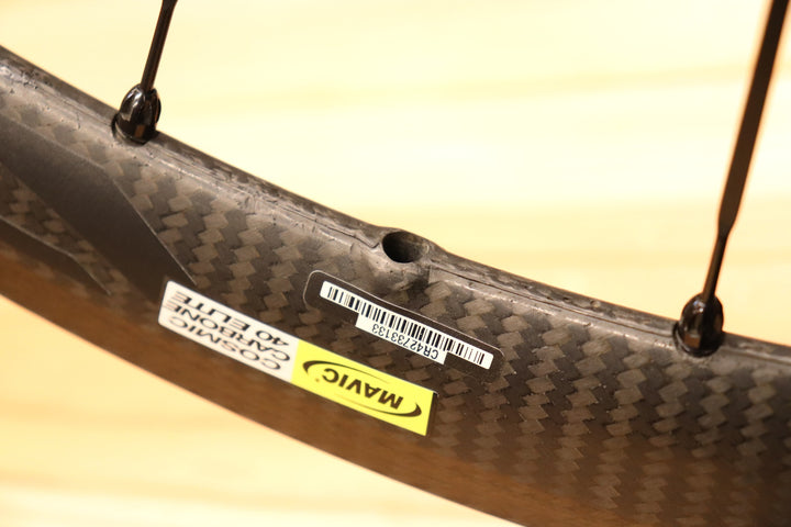 マヴィック MAVIC コスミック カーボン COSMIC CARBON 40 ELITE アルミ カーボン ホイール シマノ11/12S リアのみ 【さいたま浦和店】