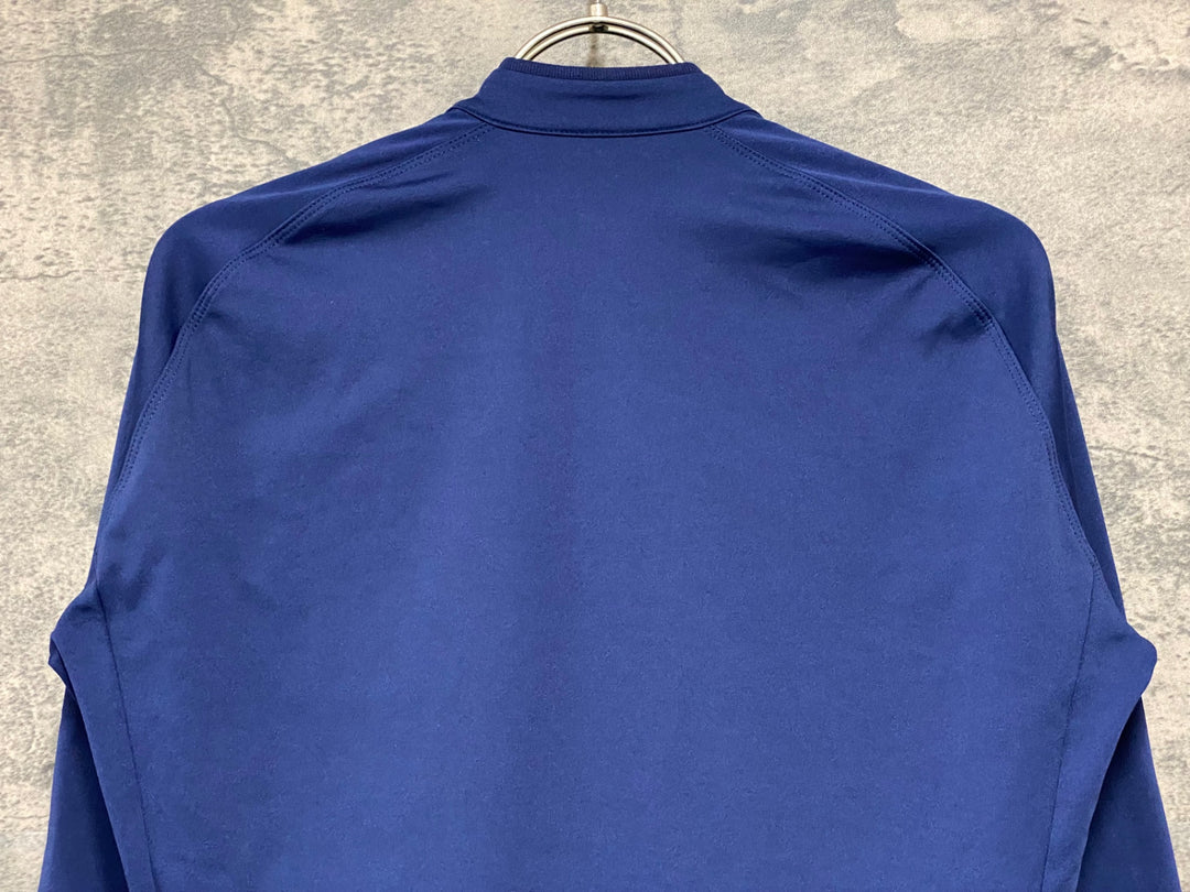 JW054 ラファ Rapha CORE LONG SLEEVE JERSEY 長袖サイクルジャージ 紺 S 裏起毛