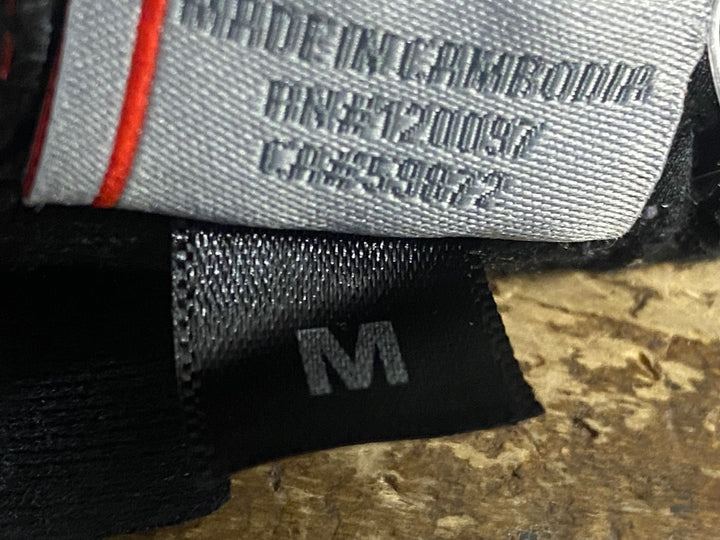 JT746 カステリ CASTELLI ロッソコルサ ROSSOCORSA 長指 裏起毛 ウィメンズ サイクルグローブ 黒 M