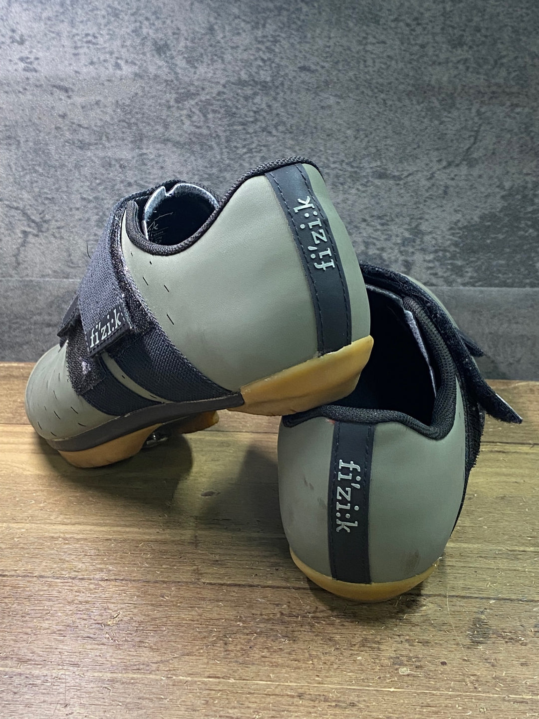 JN081 フィジーク FIZIK TERRA POWERSTRAP X4 ビンディングシューズ 緑 EU40