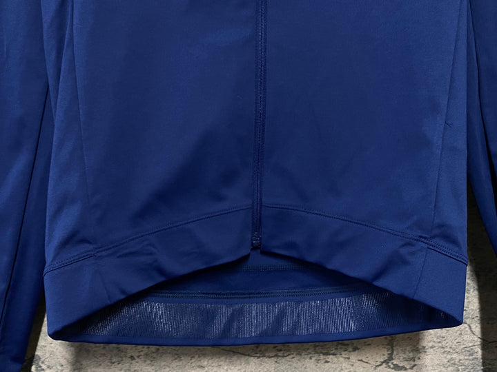 KI809 ラファ Rapha MEN'S CORE THERMAL LONG SLEEVE JERSEY 長袖 サイクルジャージ 紺 S 裏起毛