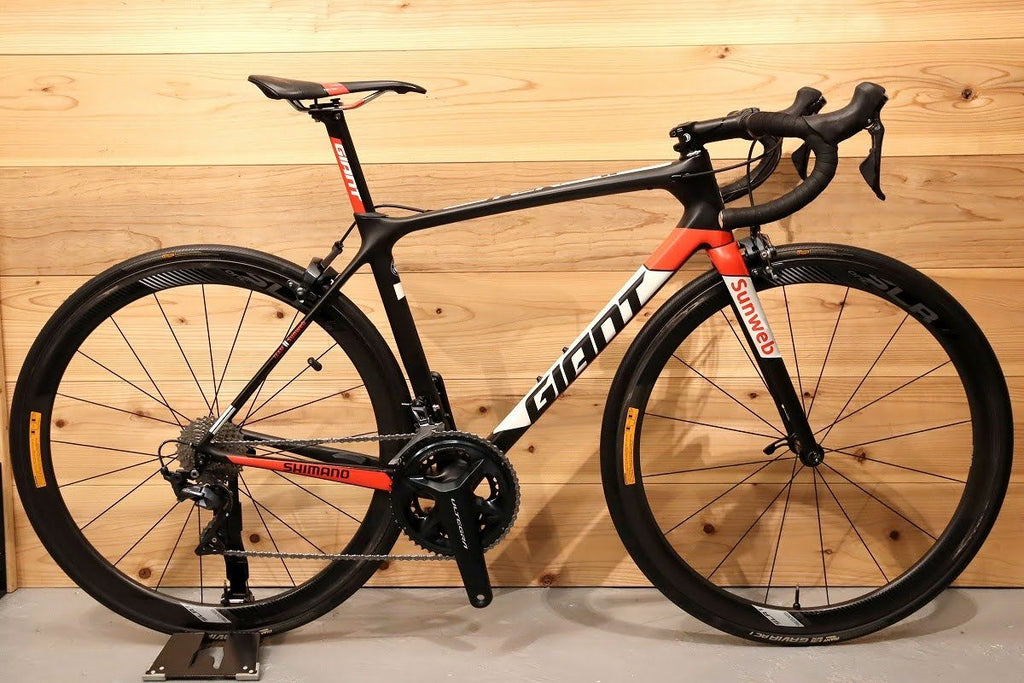 ★giant tcr アルテグラ ブレーキ105★美車★軽量★ ジャイアント GIANT TCR ADVANCED PRO TEAM 2019モデル Mサイズ シマノ