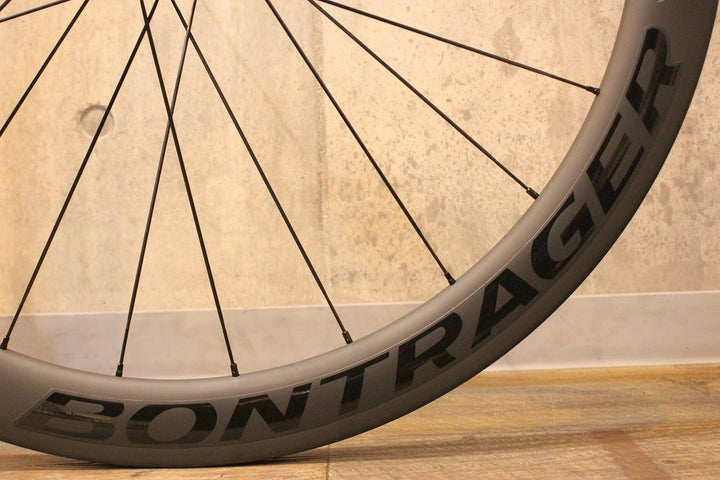 ボントレガー BONTRAGER アイオロス AEOLUS ELITE 50 DISC カーボン クリンチャー チューブレスレディ ホイールセット シマノ 11/12S 【名古屋店】