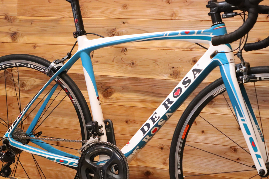 デローザ DE ROSA アイドル IDOL 2016モデル 52サイズ シマノ アルテグラ 6870 11S DI2 ZONDA 15C カーボン ロードバイク 【広島店】