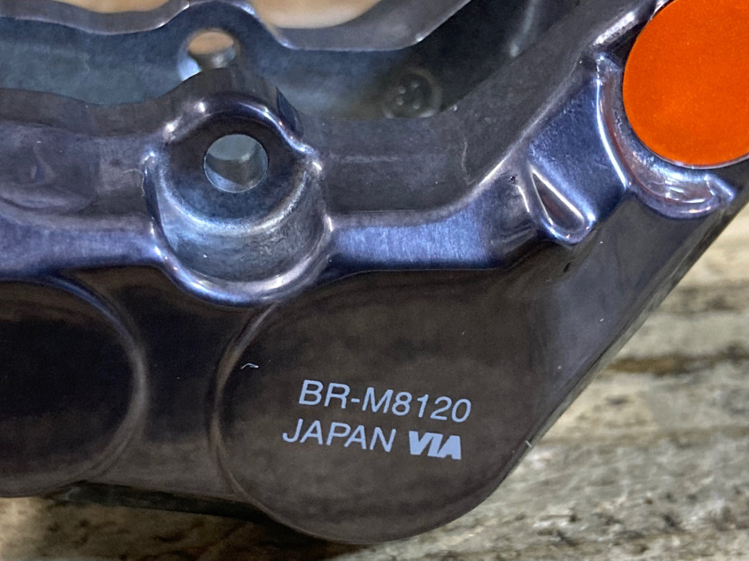 JO145 シマノ SHIMANO デオーレ DEORE XT BL-M8100 BR-M8120 油圧式ブレーキレバー 左右ブレーキキャリパーセット