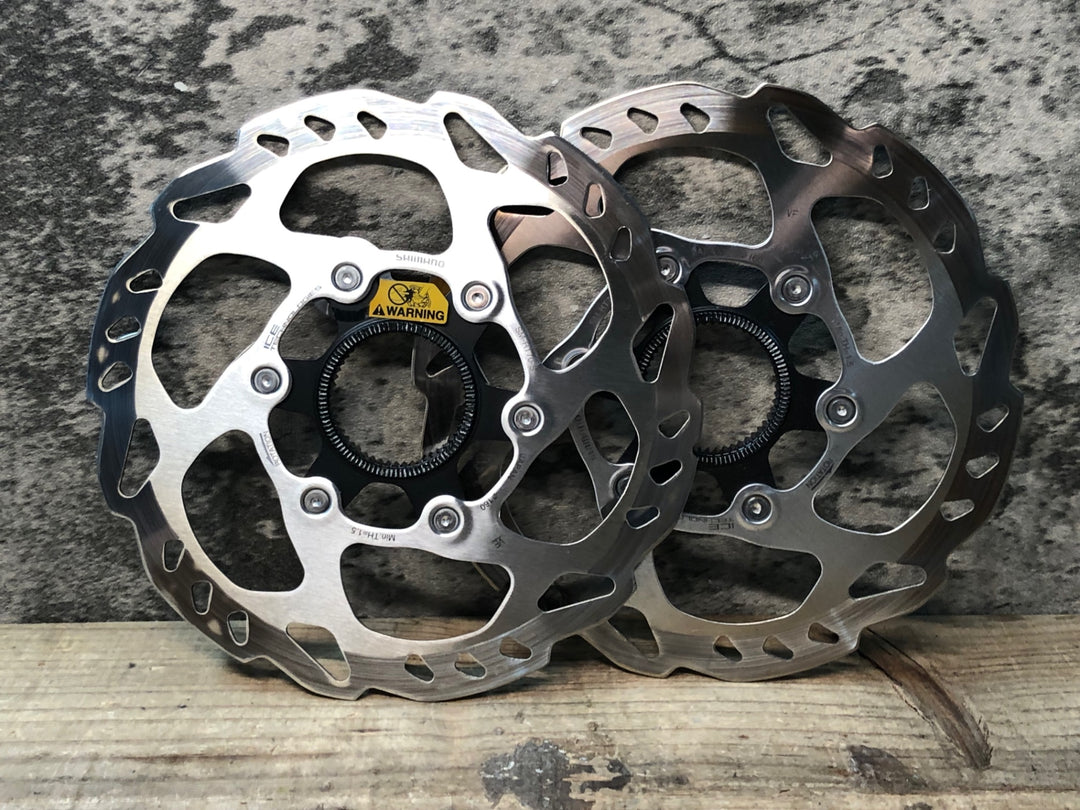 JP449 シマノ SHIMANO SM-RT70-S ディスクローター Φ160 1.7mm 前後セット