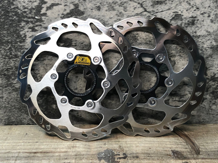 JP449 シマノ SHIMANO SM-RT70-S ディスクローター Φ160 1.7mm 前後セット