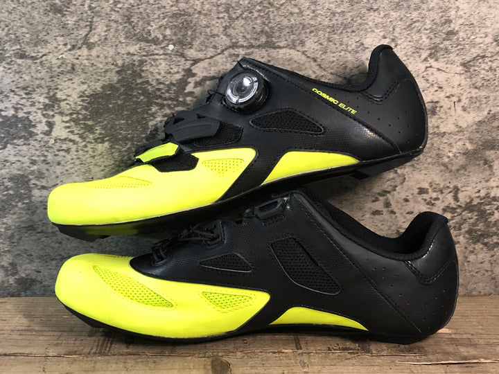 JT273 マヴィック MAVIC COSMIC ELITE ビンディングシューズ イエロー SPD-SL EU 43 1/3