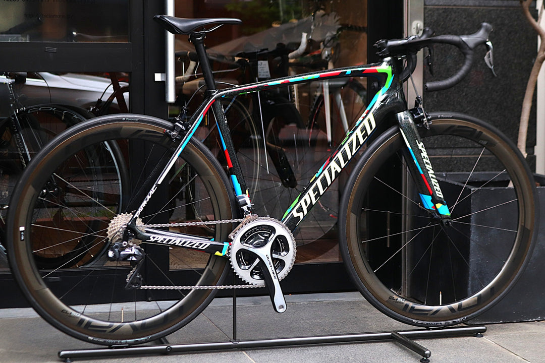 スペシャライズド SPECIALIZED ターマック TARMAC COMP SL5 SAGAN 2017モデル 56サイズ シマノ デュラエース 9070 MIX Di2 11S カーボン ロードバイク 【東京南麻布店】