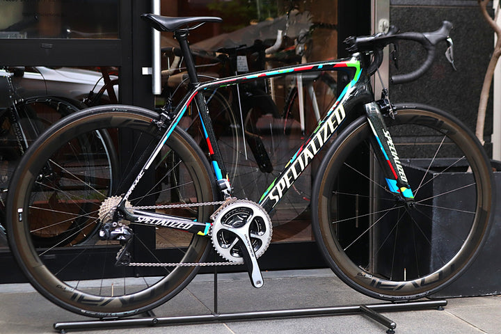 スペシャライズド SPECIALIZED ターマック TARMAC COMP SL5 SAGAN 2017モデル 56サイズ シマノ デュラエース 9070 MIX Di2 11S カーボン ロードバイク 【東京南麻布店】