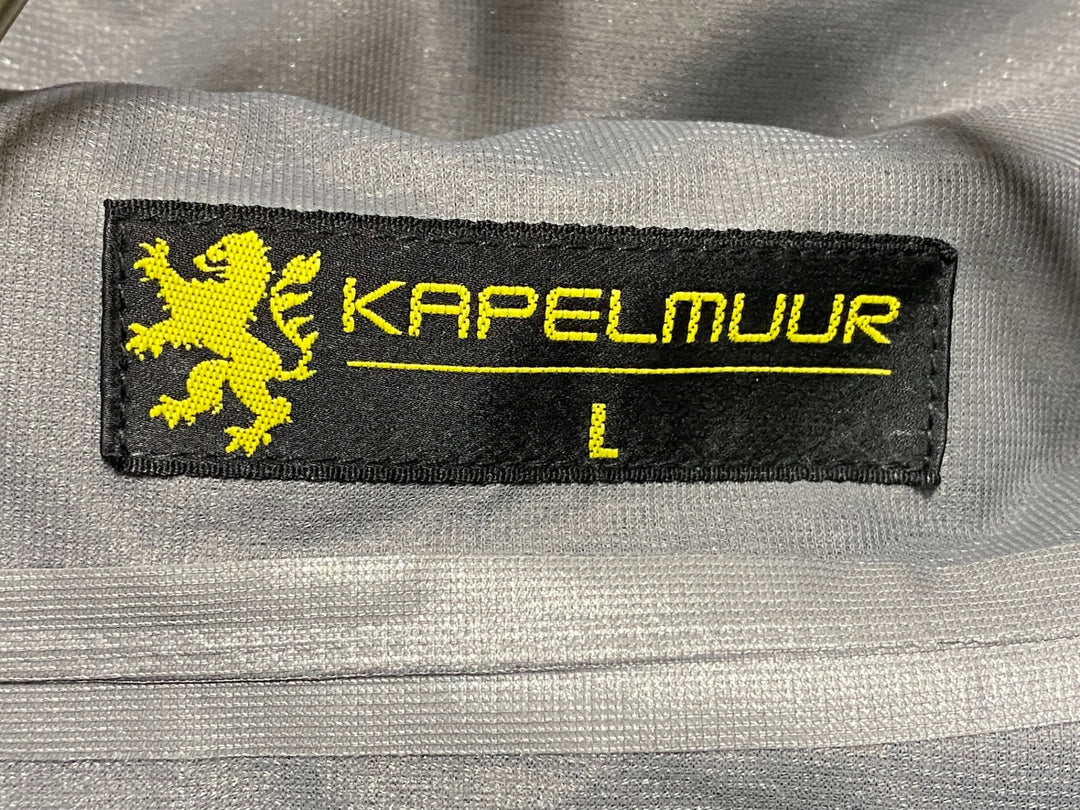 KB765 カペルミュール KAPELMUUR 長袖 レインジャケット グレー L 裏起毛
